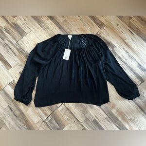 a new day Black Women's Blouse